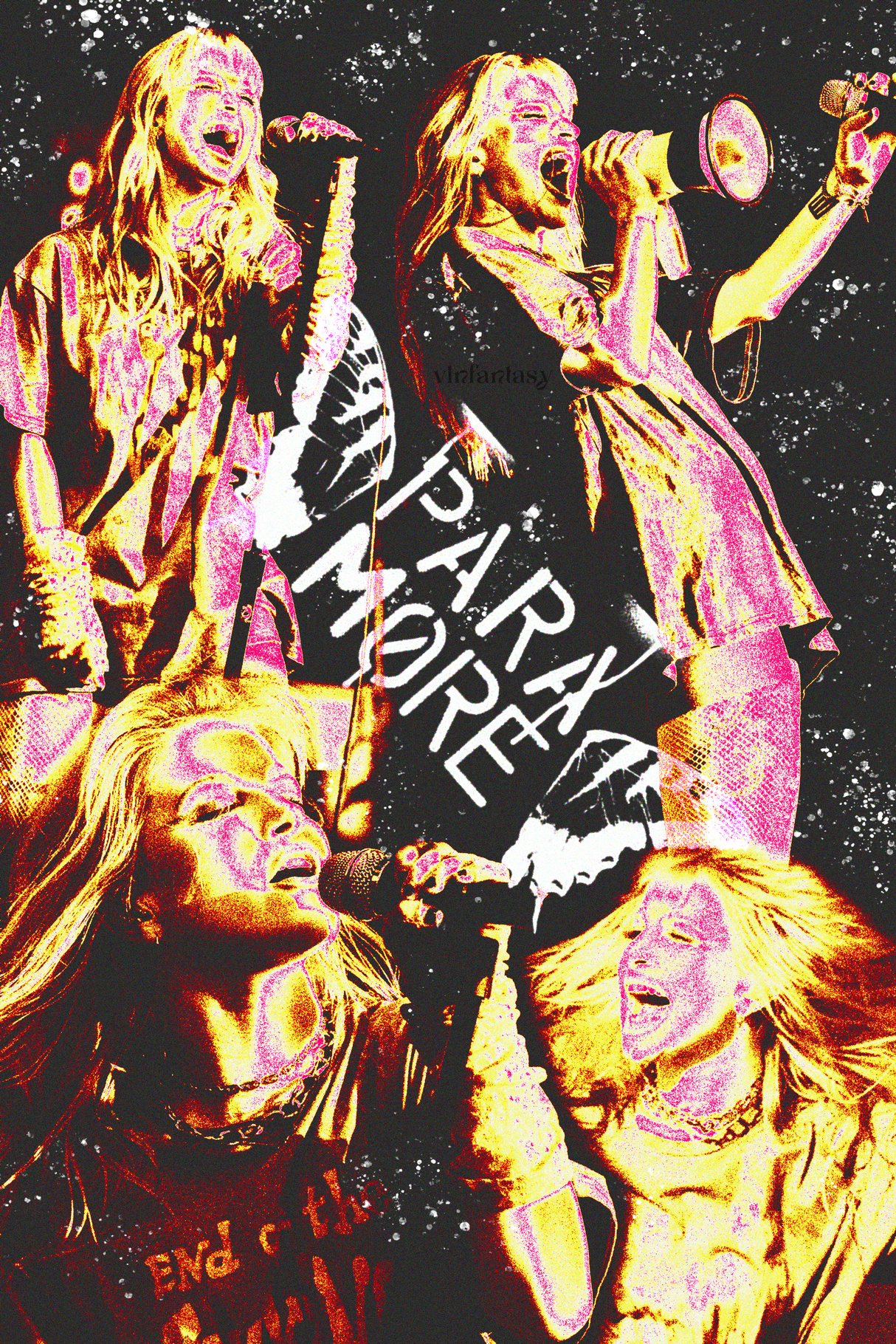 Paramore 'Saturated' Poster