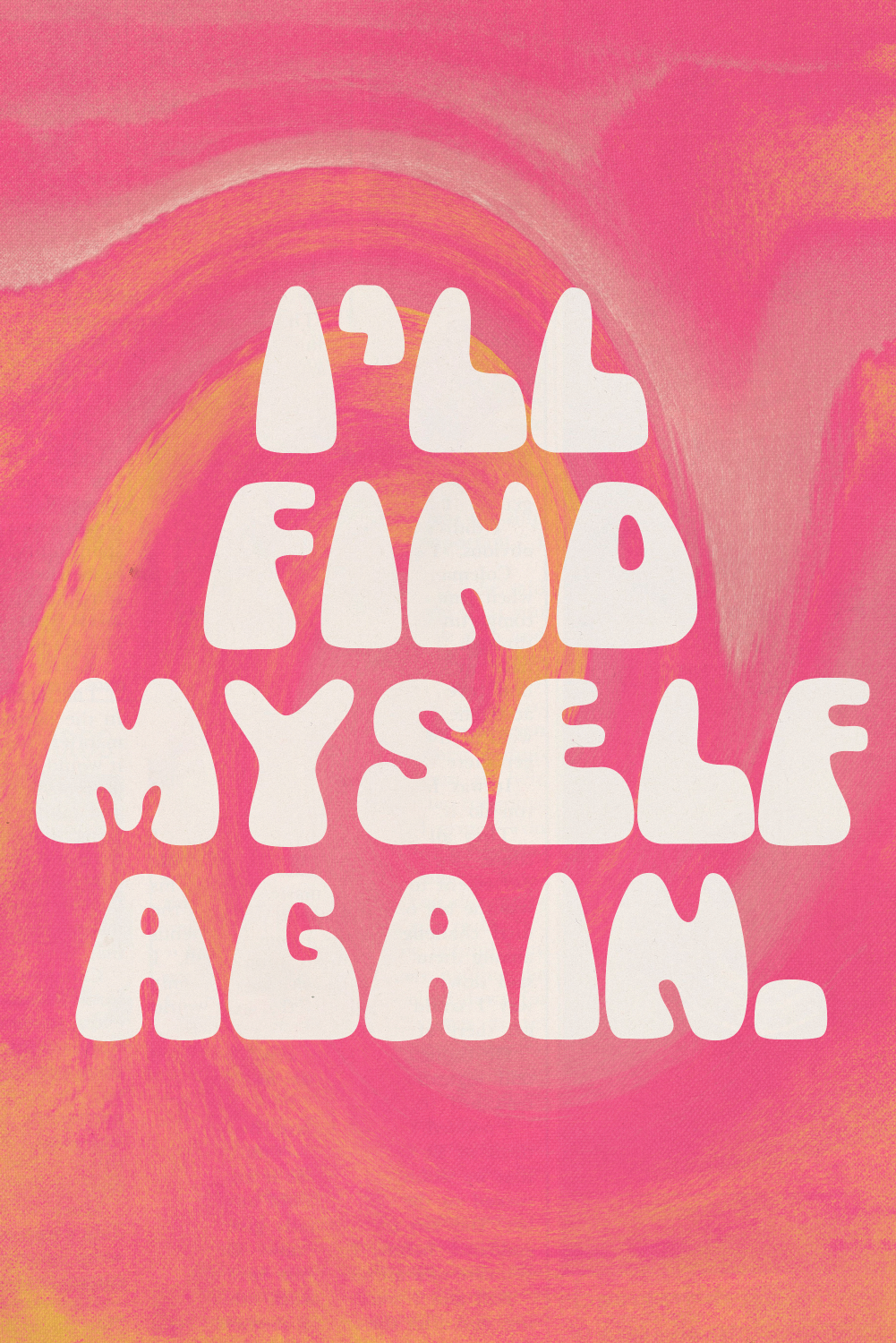 Find Myself Again' Poster