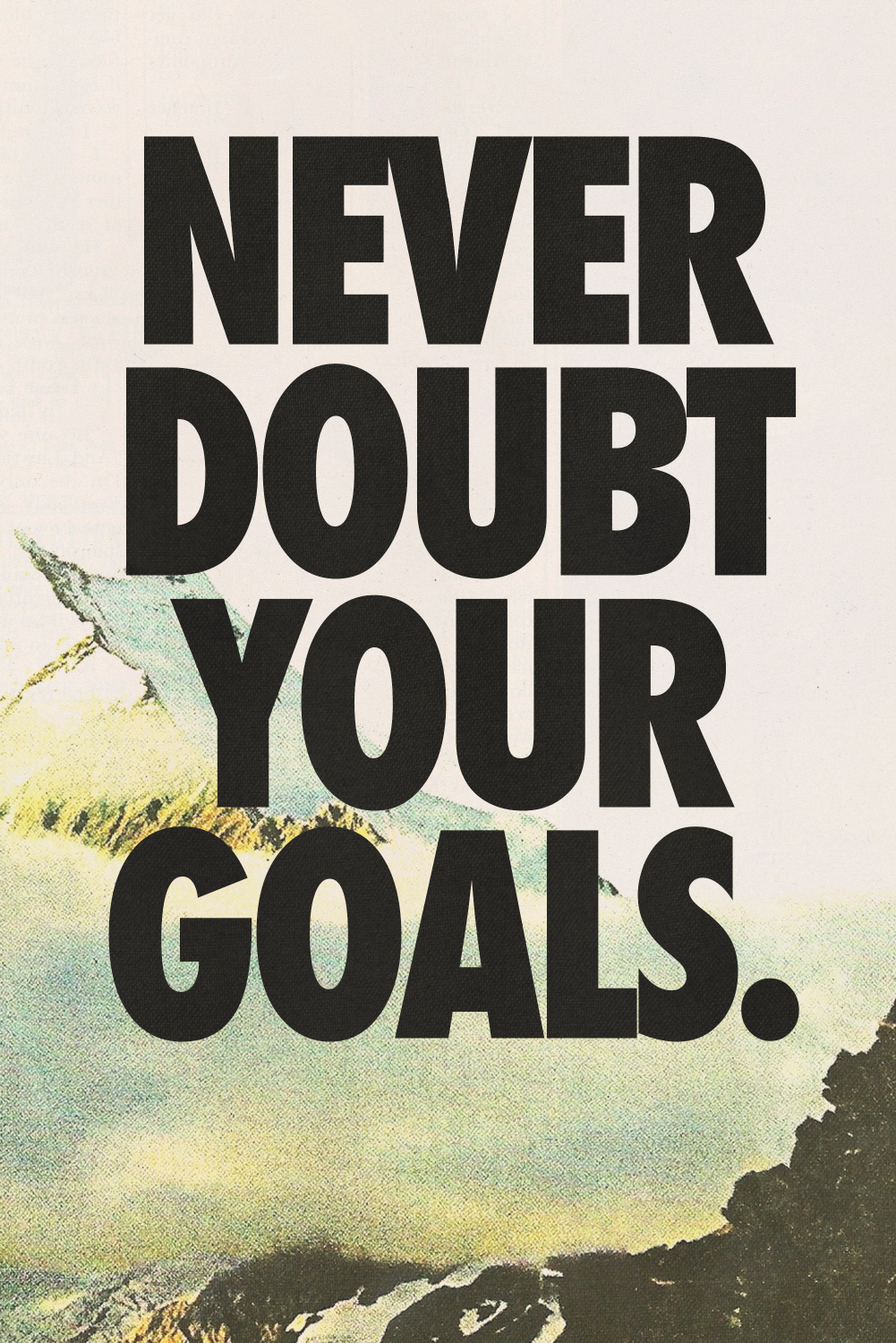 Never Doubt' Poster
