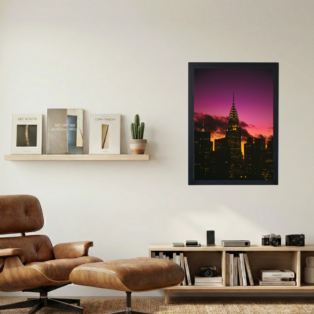 NYC x Chrysler Building Poster - Mockup 1