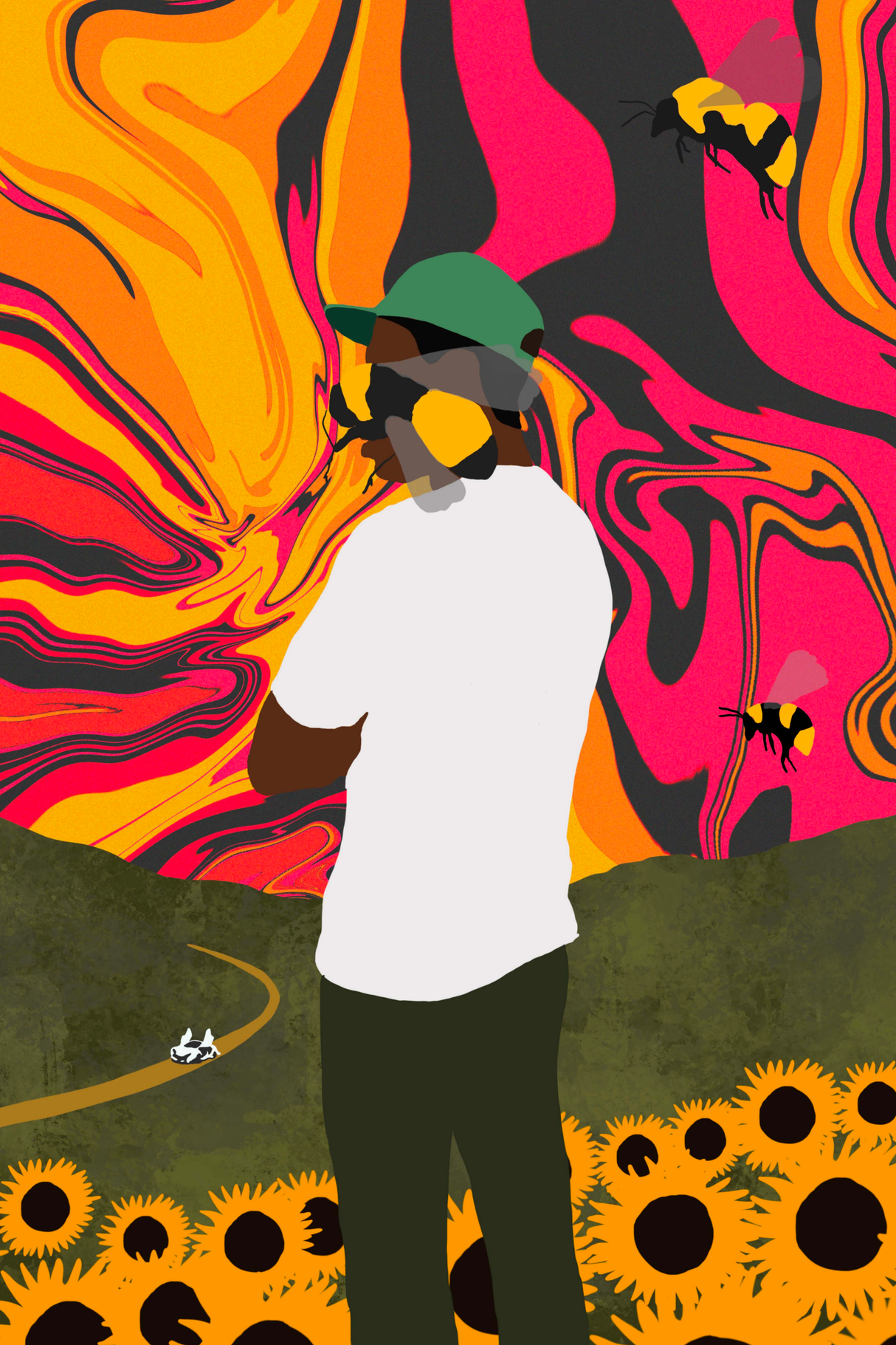 Tyler The Creator 'Flower Boy Sunset' Poster