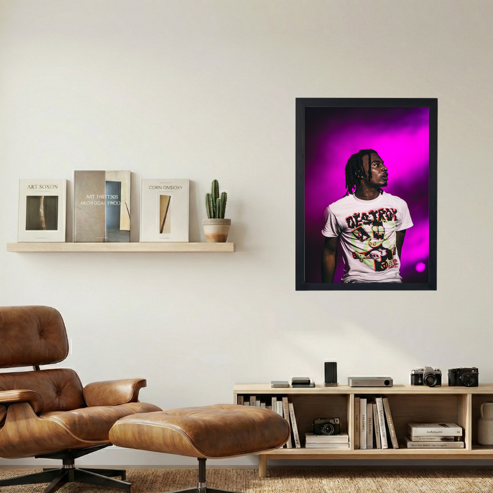 Playboi Carti 'Destroy' Poster - Mockup 1