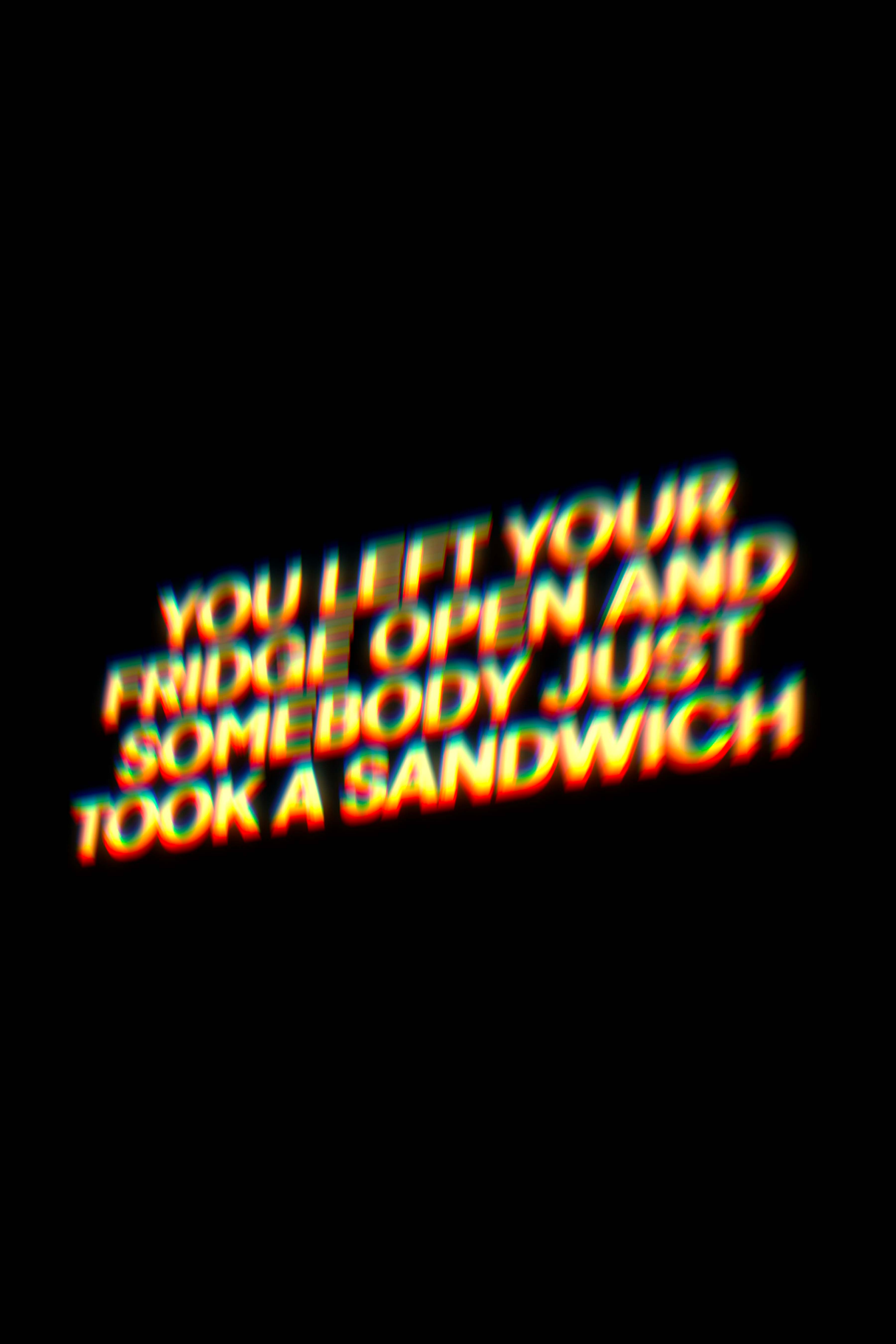 Kanye West 'Fridge' Poster