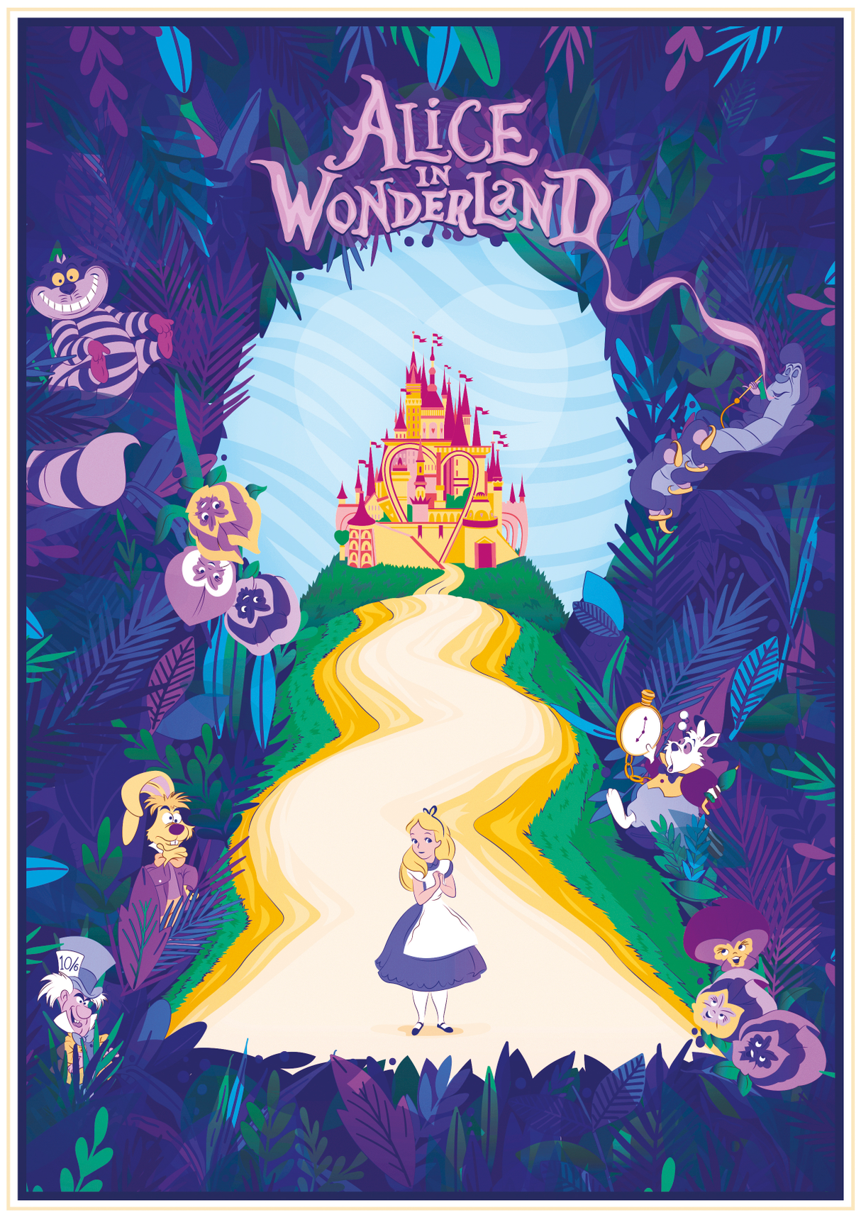 Alice In Wonderland Poster