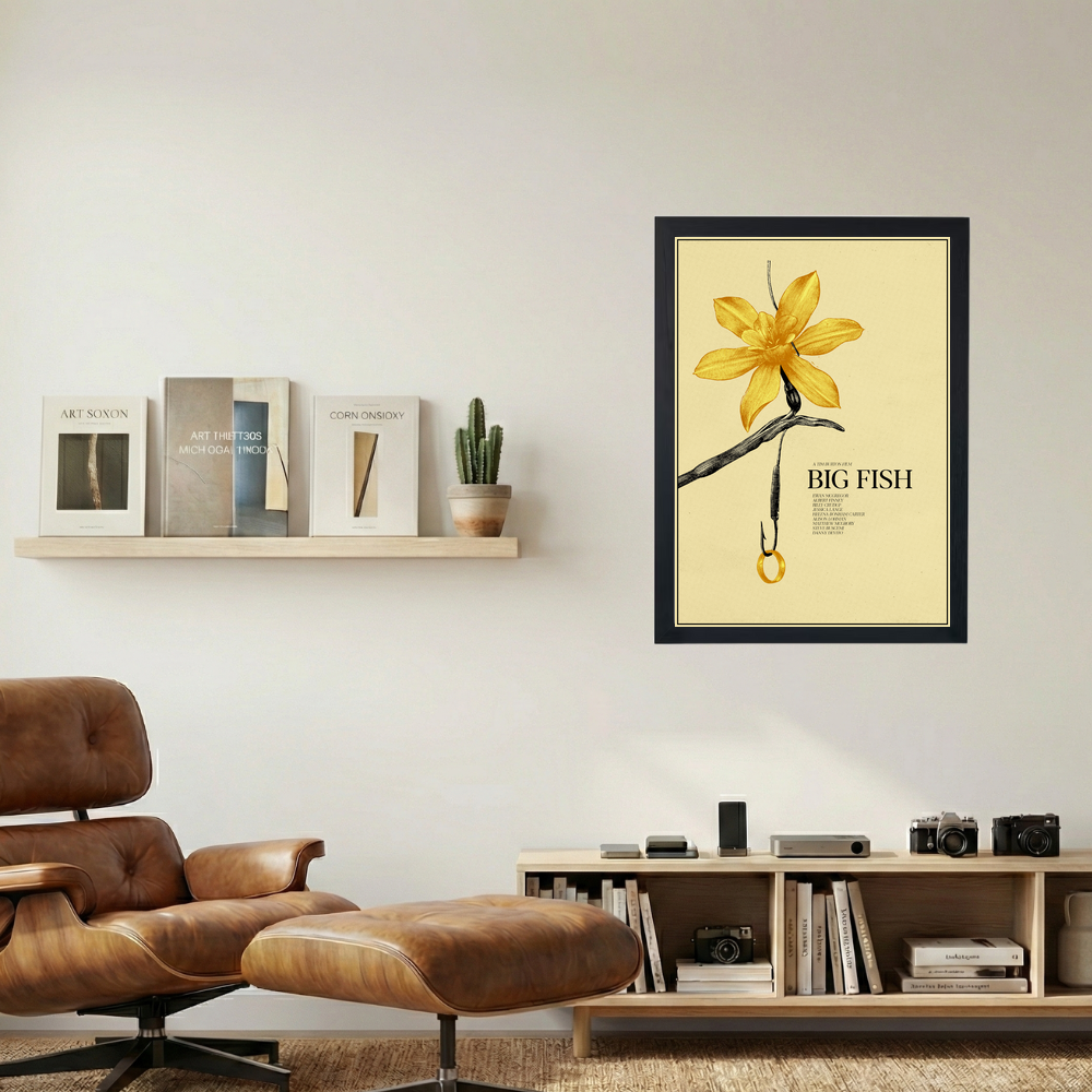 Big Fish Poster V2 - Mockup 1