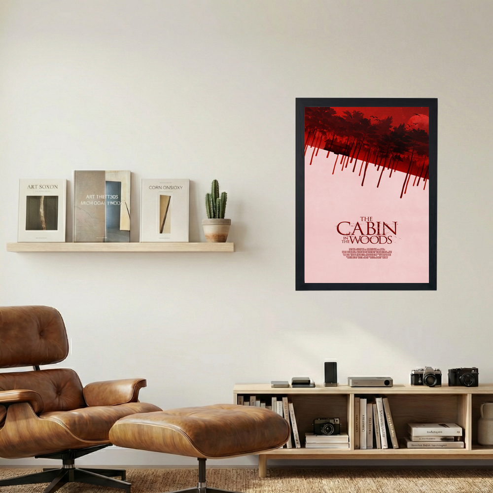 The Cabin In The Woods Poster - Mockup 1