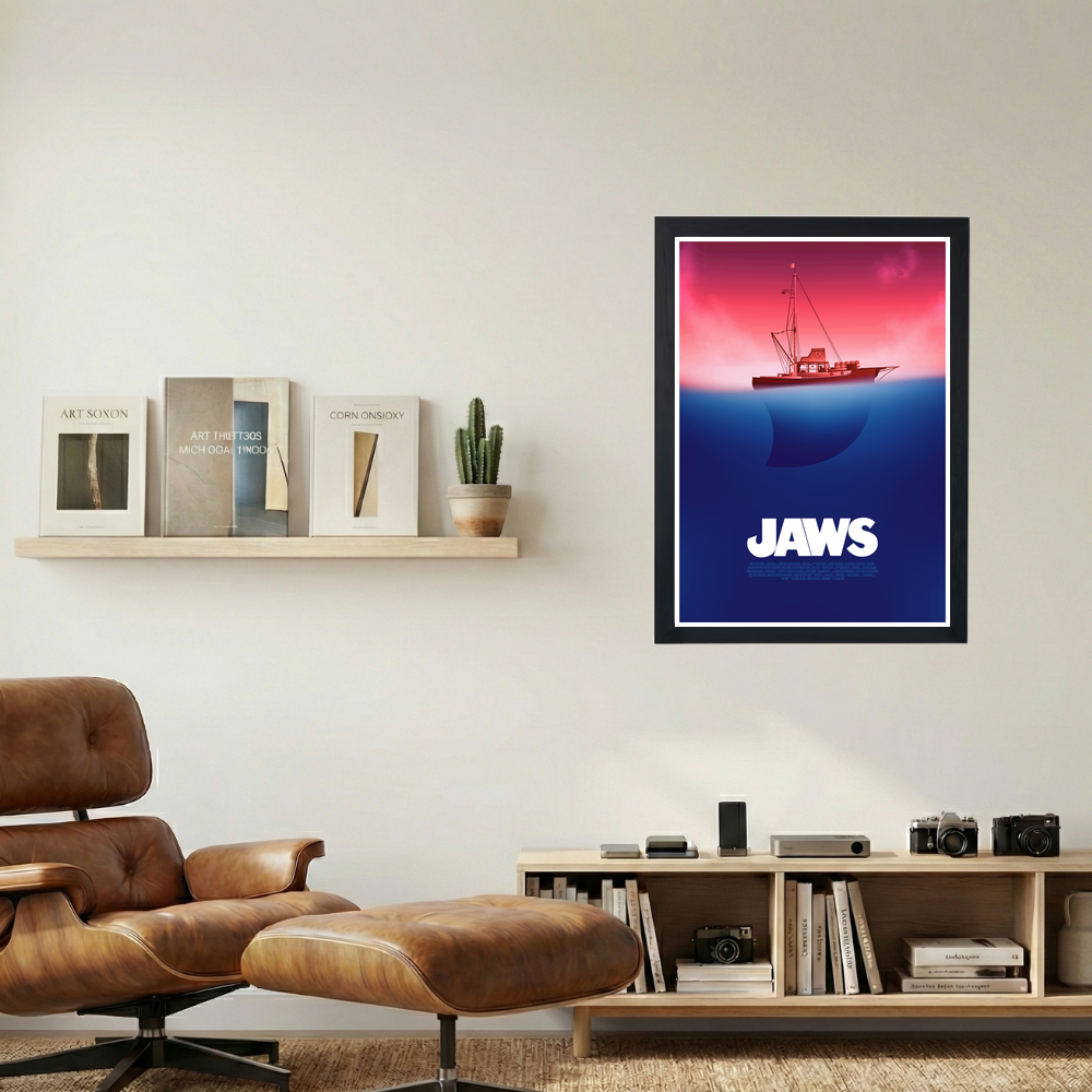 Jaws Poster - Mockup 1