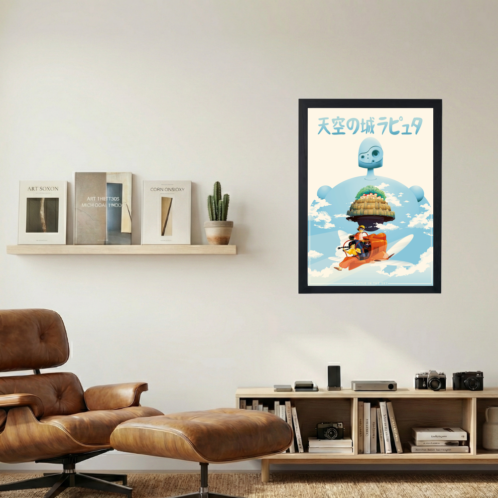 Castle In The Sky Poster - Mockup 1