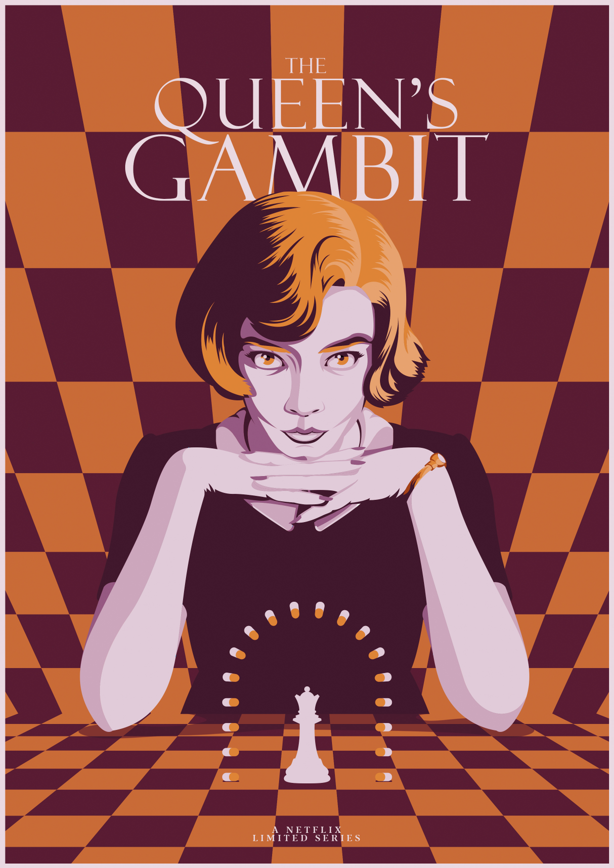 The Queen's Gambit Poster