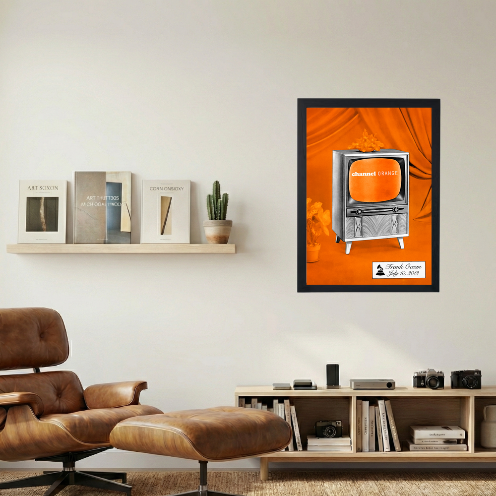 Frank Ocean 'Channel Grammy' Poster - Mockup 1