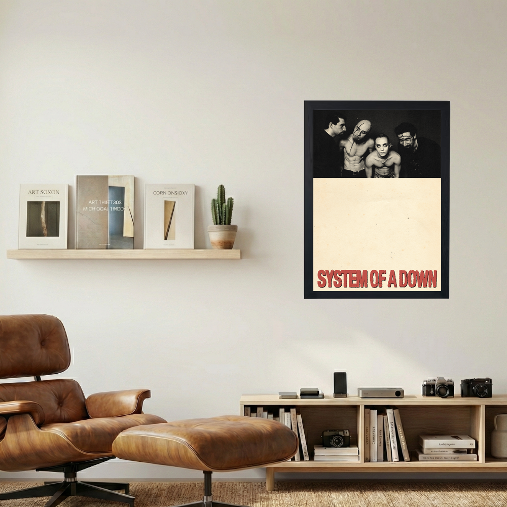 System Of A Down 'Punks' Poster - Mockup 1