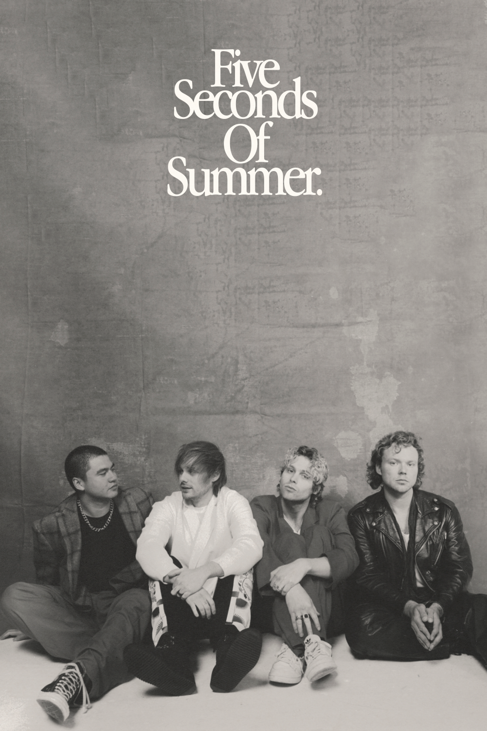 5 Seconds Of Summer B&W Poster