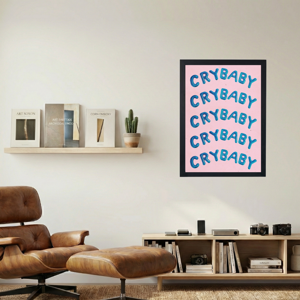 Melanie Martinez 'Cry Baby 5x' Poster - Mockup 1