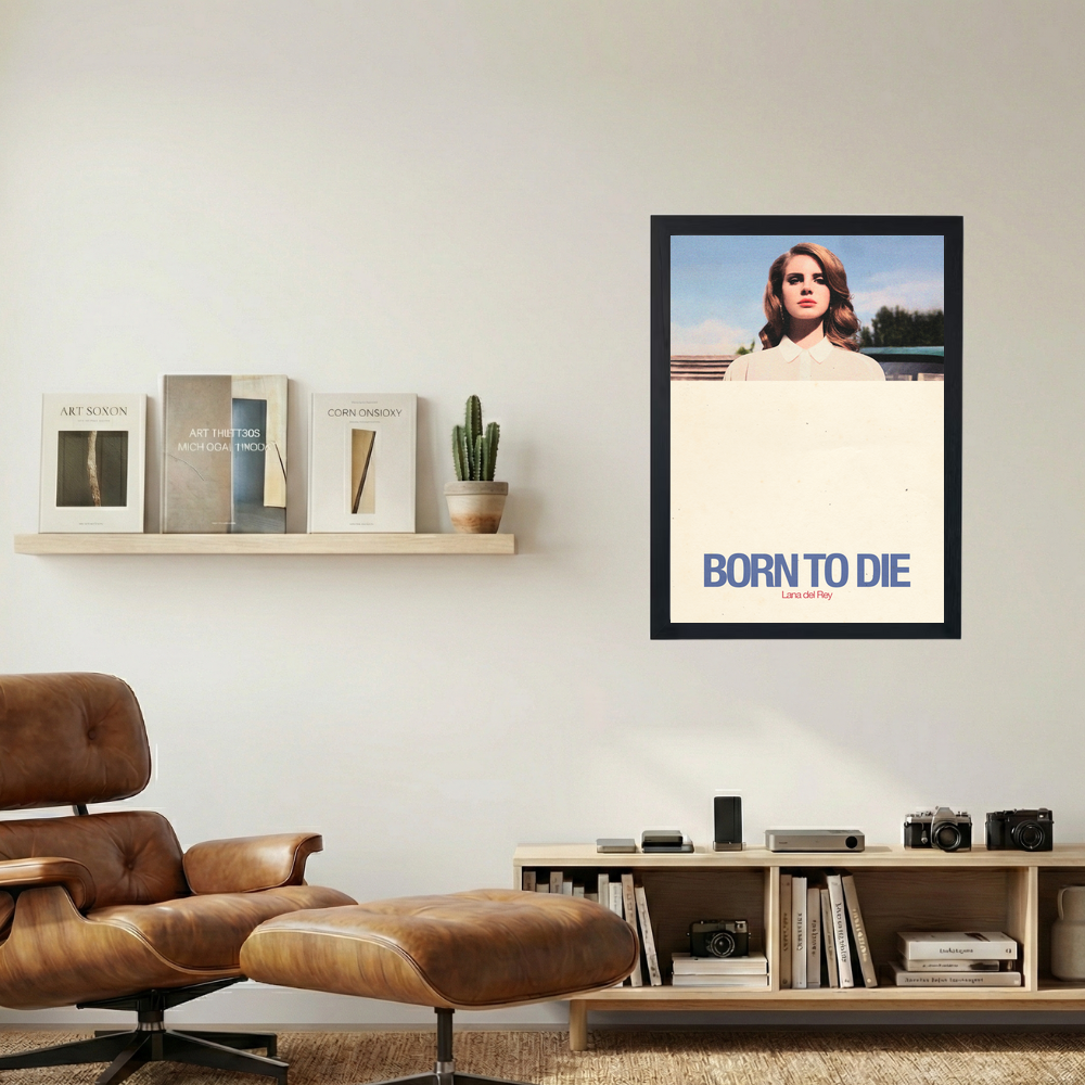 Lana Del Rey 'Born To Die' Poster - Mockup 1