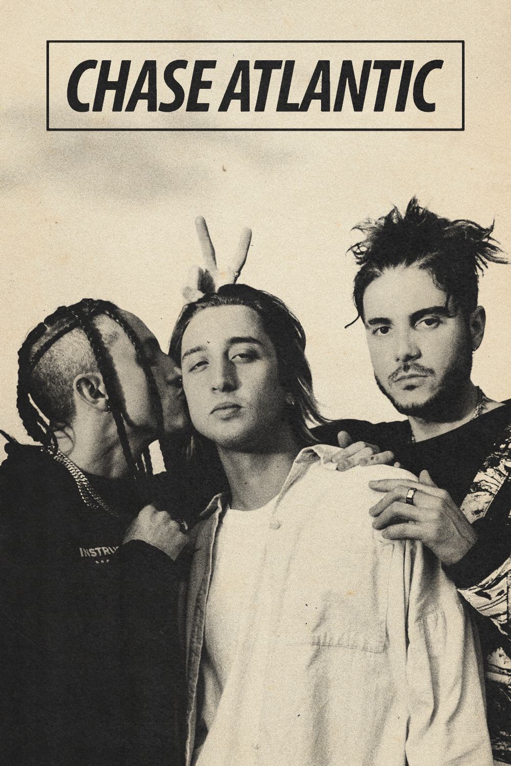 Chase Atlantic 'Crew' B&W Poster