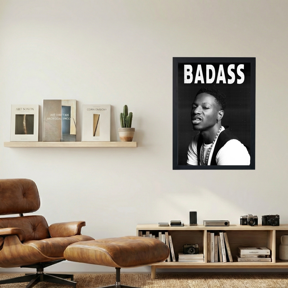 Joey Badass 'B&W Stunt' Poster - Mockup 1