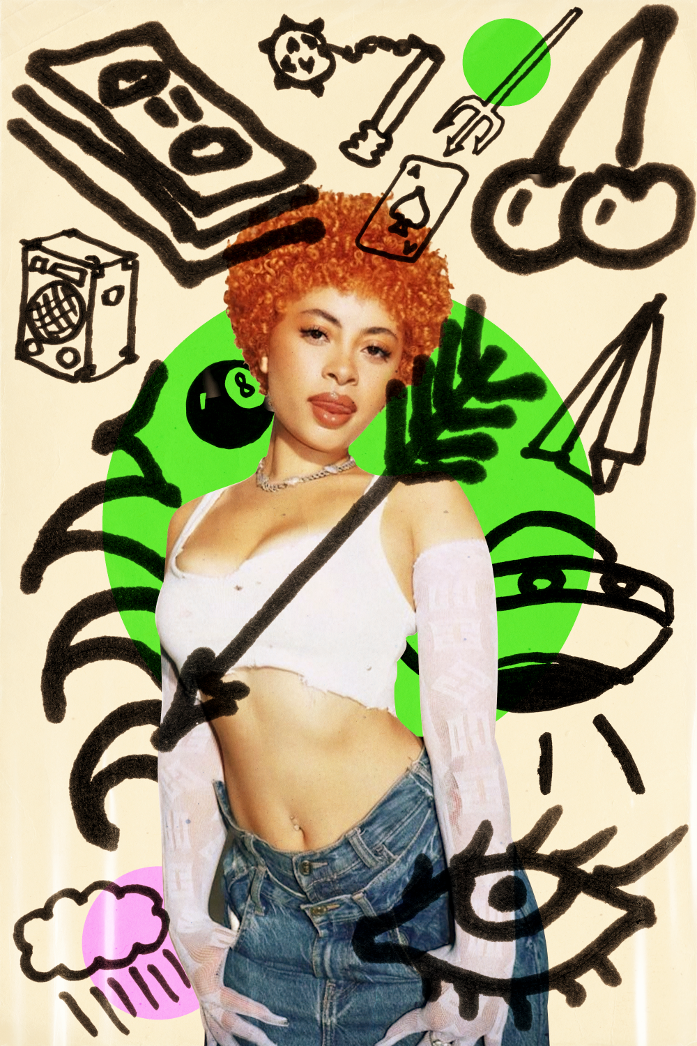 Ice Spice 'Graffiti' Poster