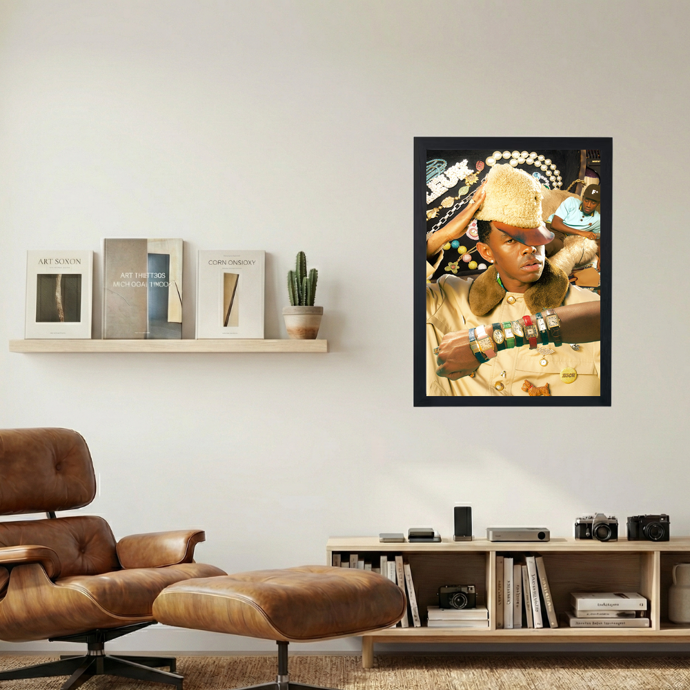 Tyler, The Creator 'Cartier Collage' Poster - Mockup 1