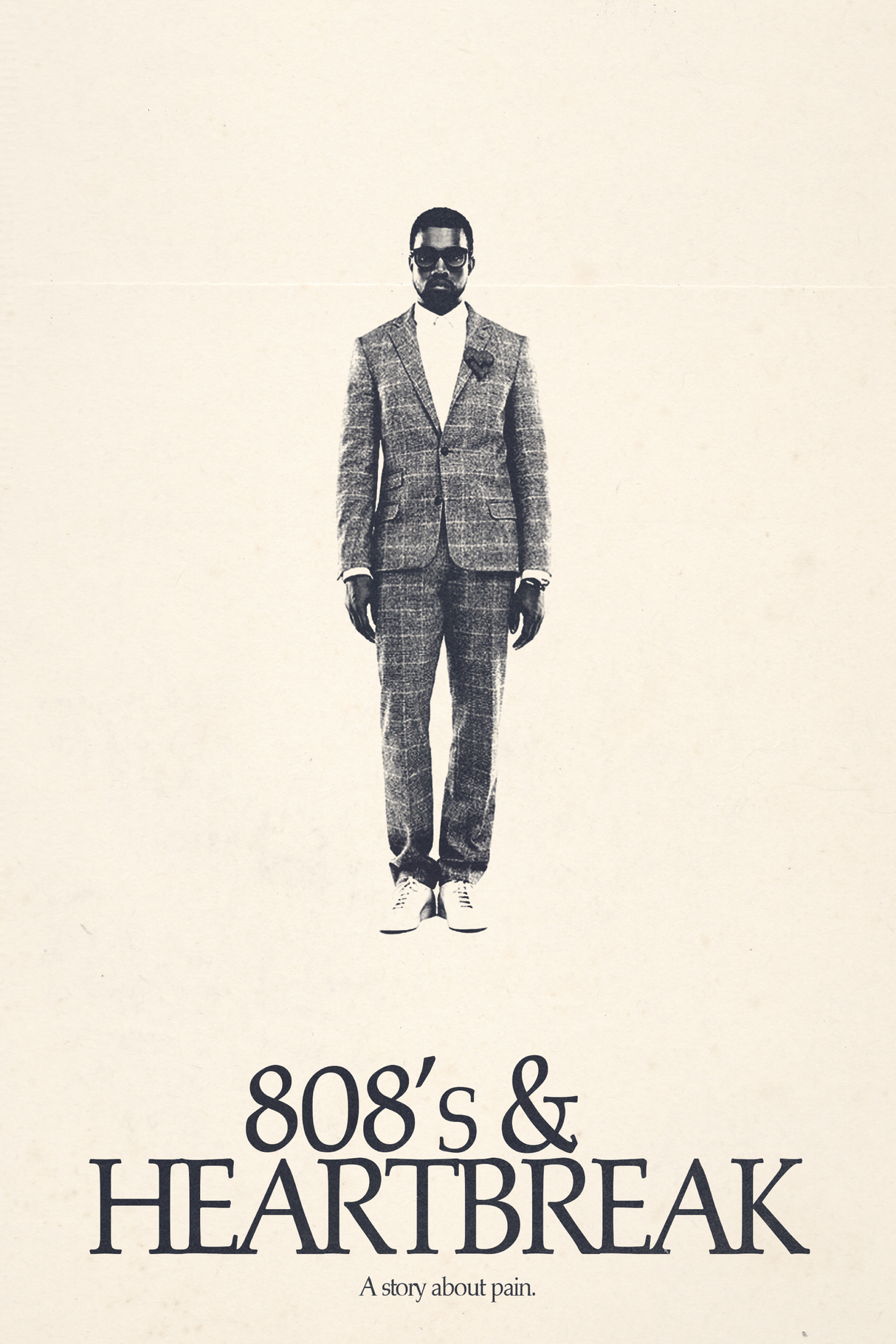 Kanye West '808's: A Story About Pain' Poster - Mockup 1