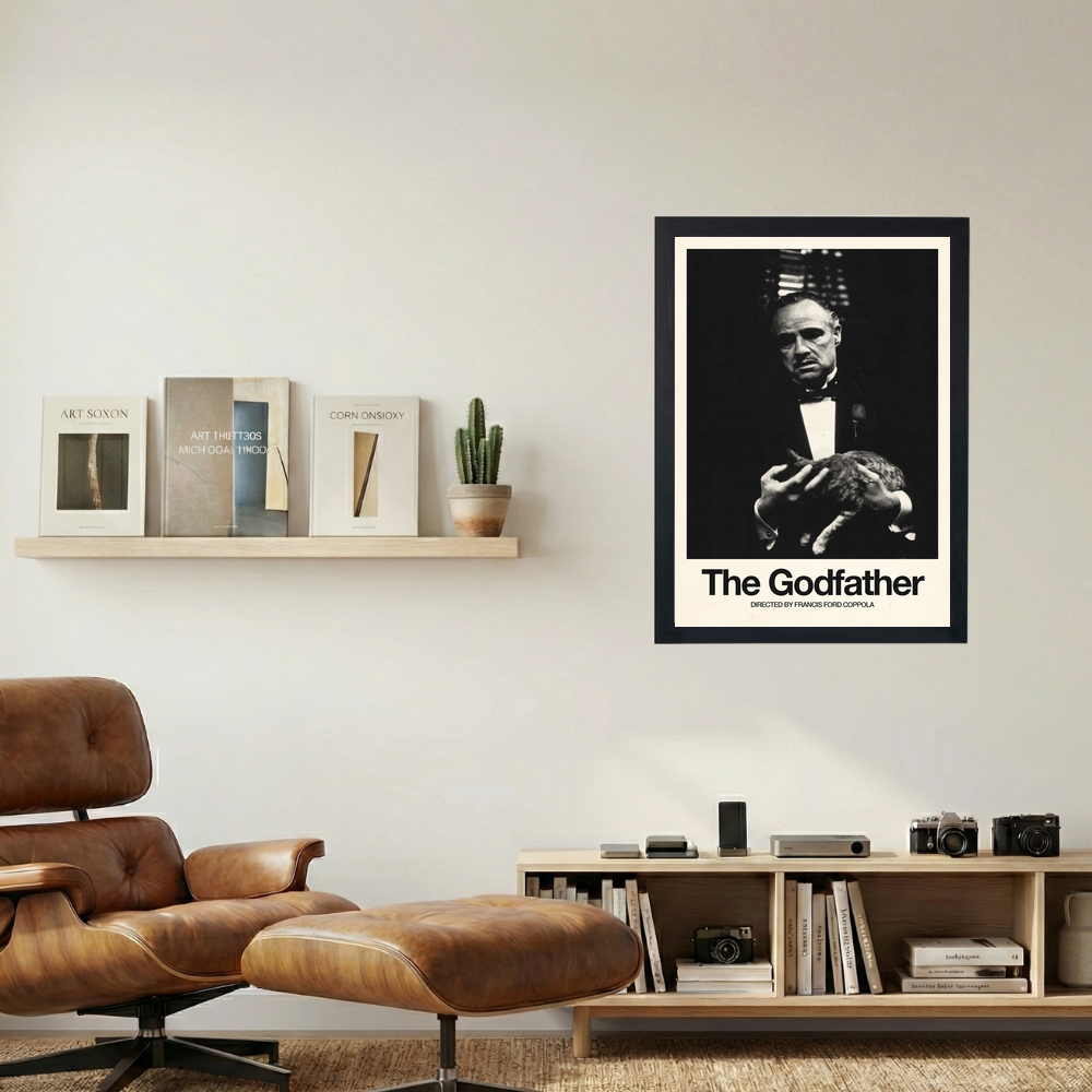 The Godfather Poster - Mockup 1