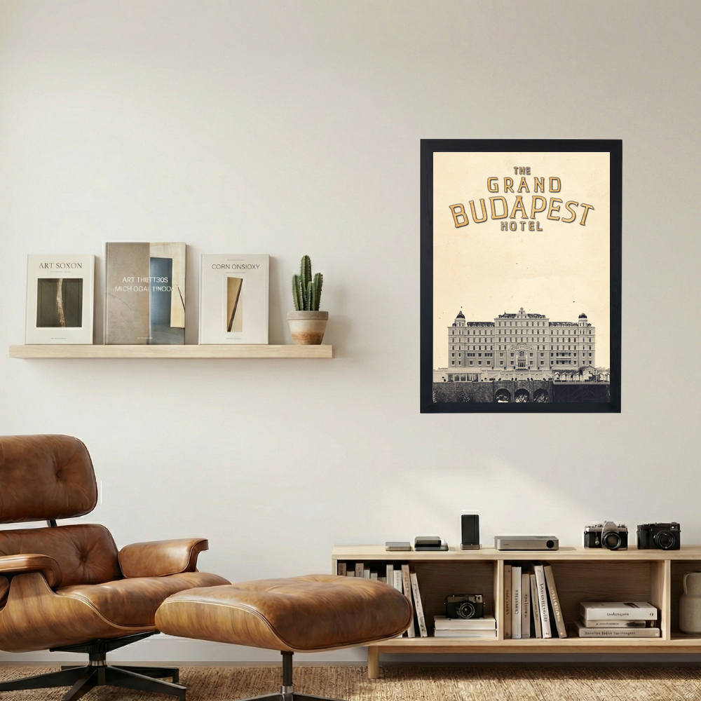 The Grand Budapest Hotel Poster - Mockup 1