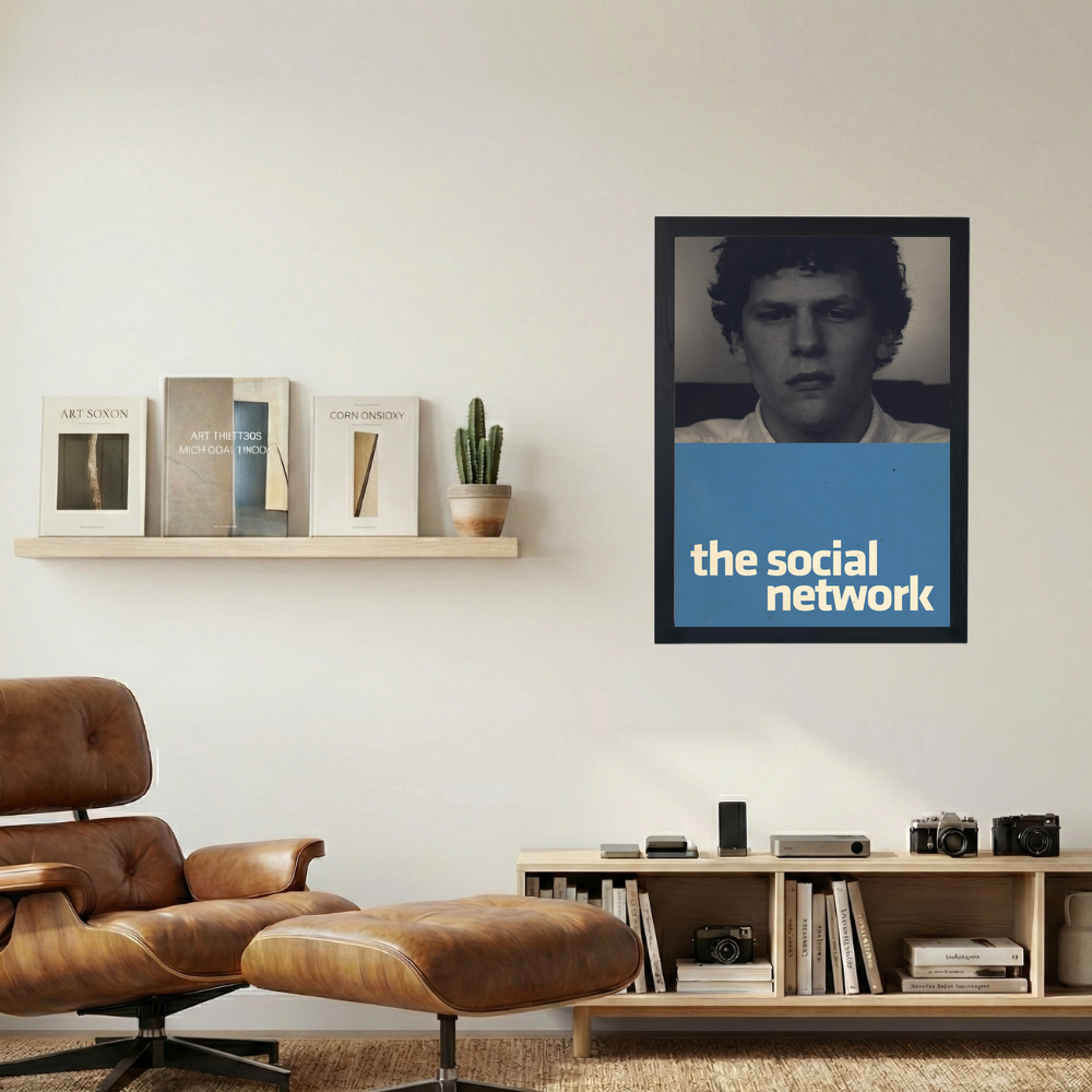 The Social Network Poster V2 - Mockup 1