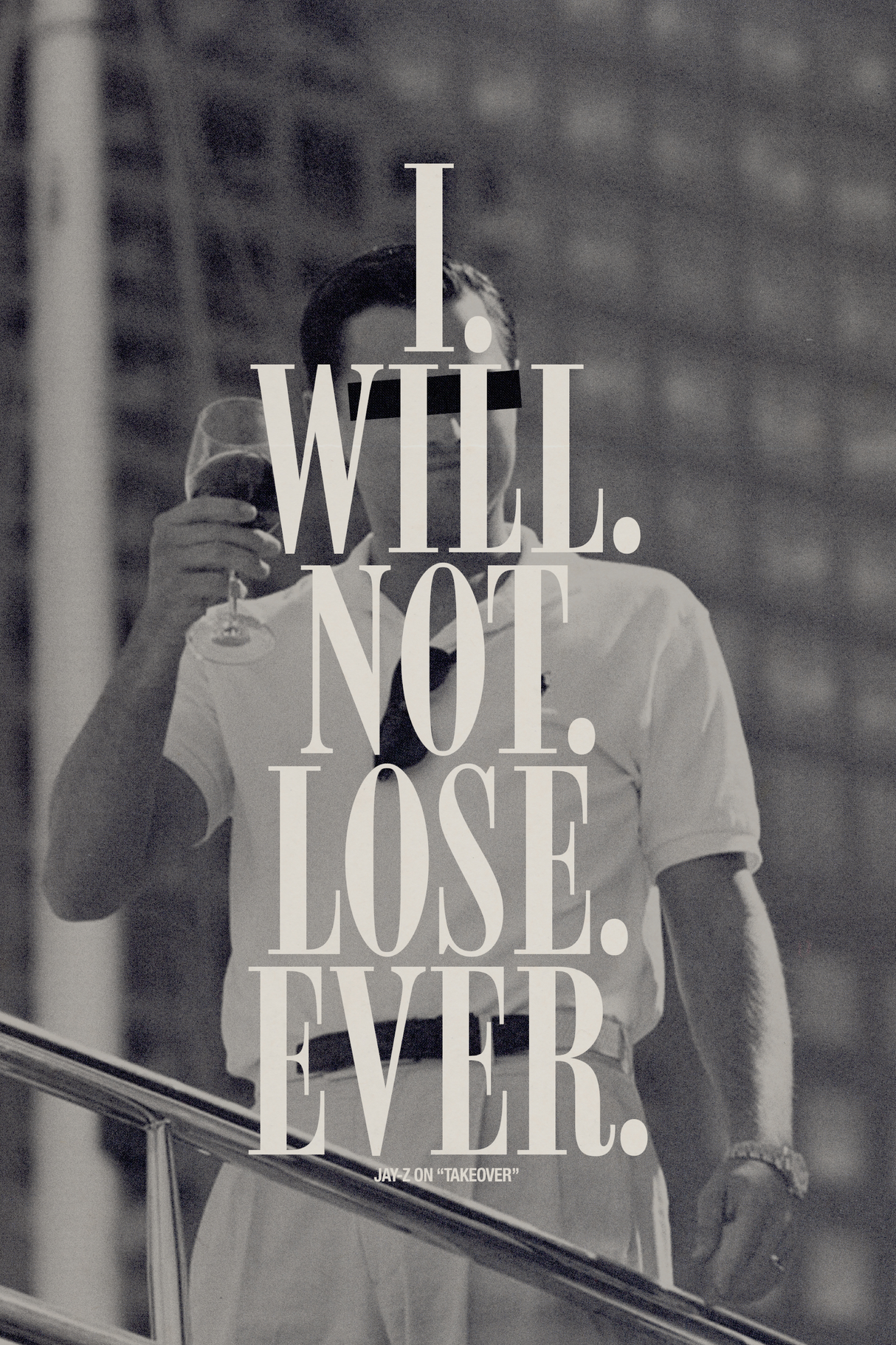 I Will Not Lose Ever' Poster