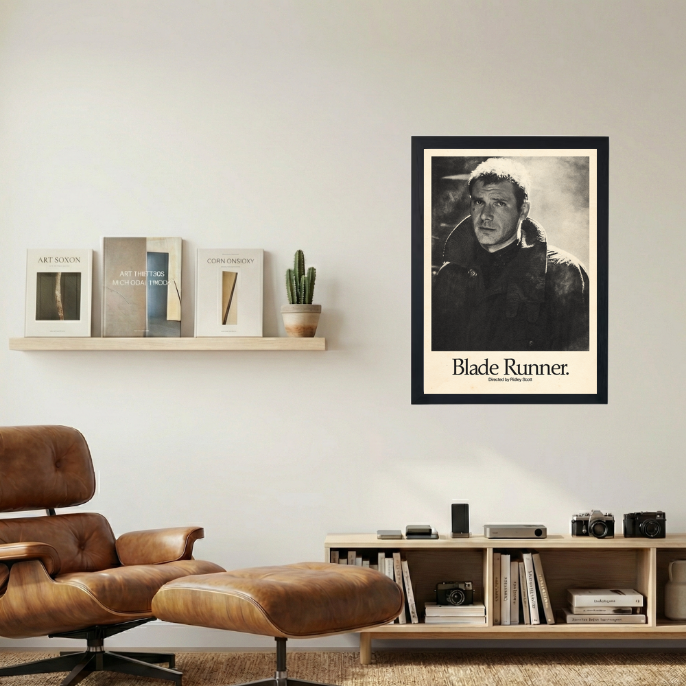 Blade Runner By Ridley Scott Poster V2 - Mockup 1