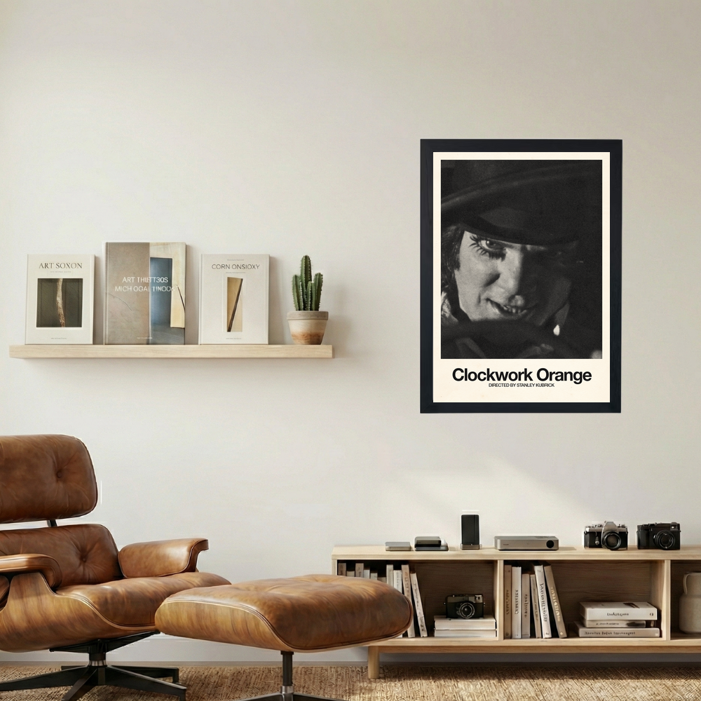 Clockwork Orange Poster - Mockup 1