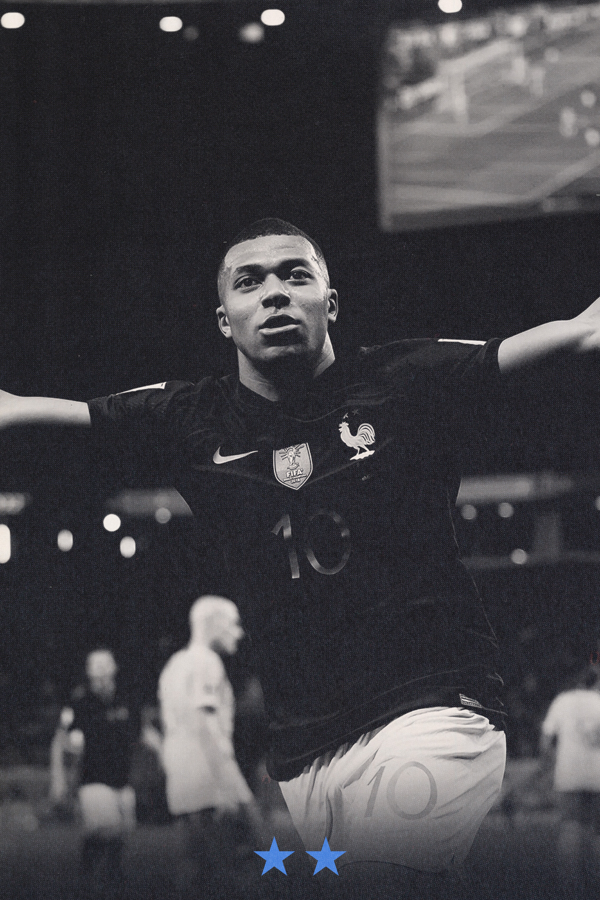 Mbappe France Poster
