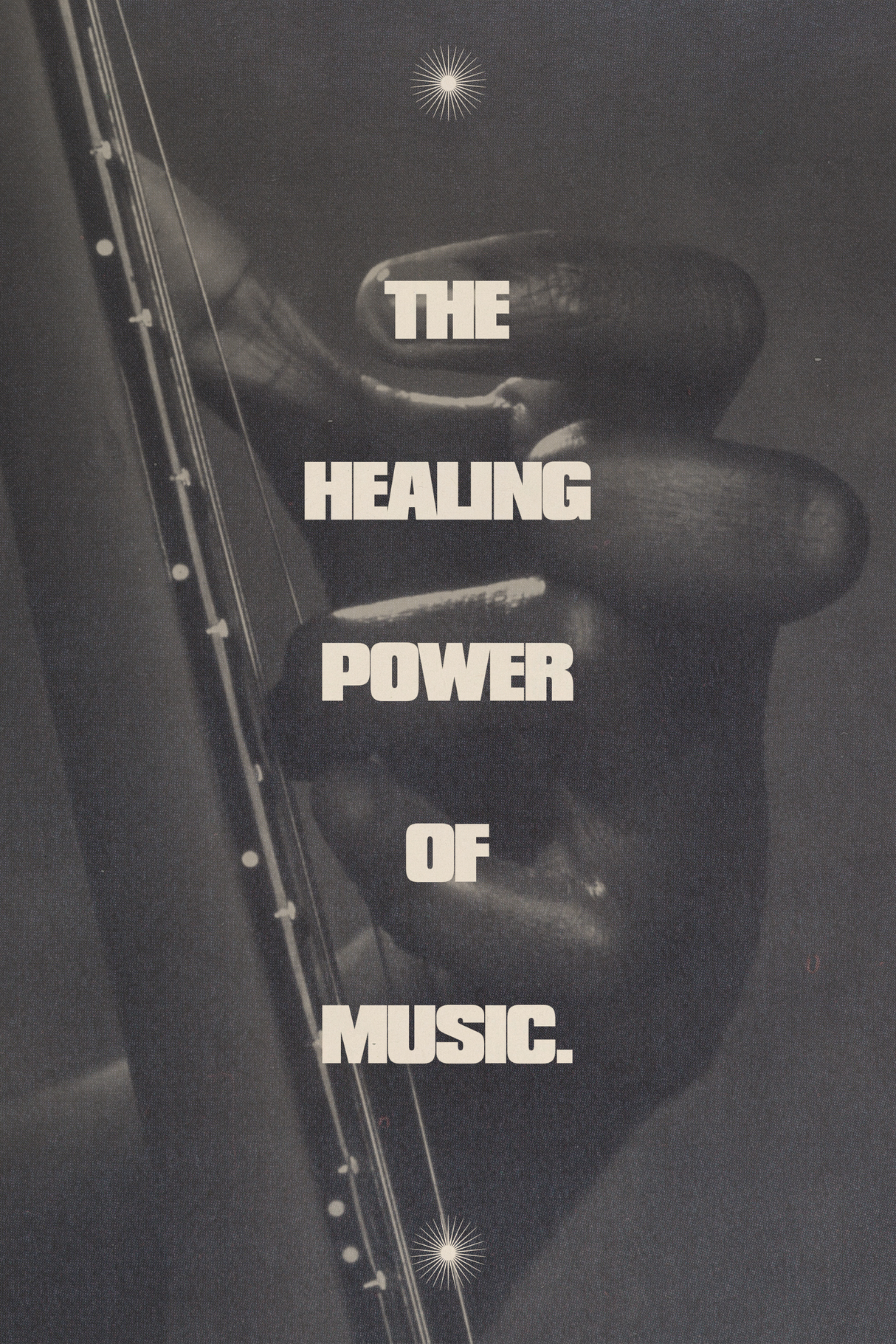 'Healing Power Of Music' Poster