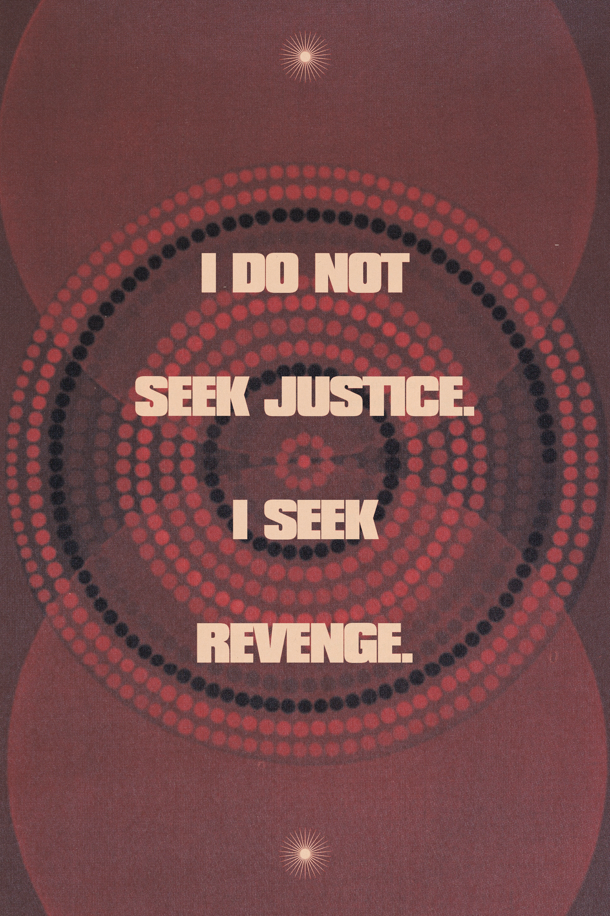 'I Seek Revenge' Poster