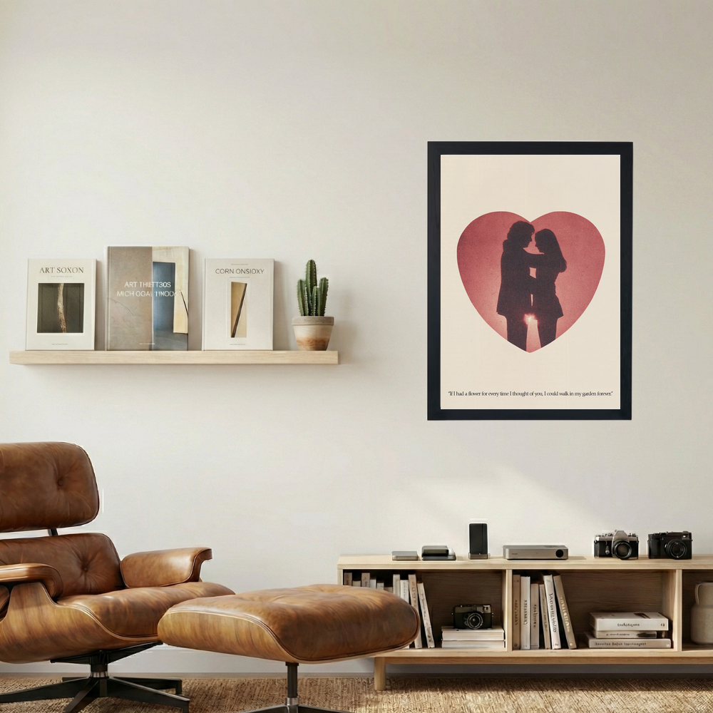 'Garden Forever' Poster - Mockup 1