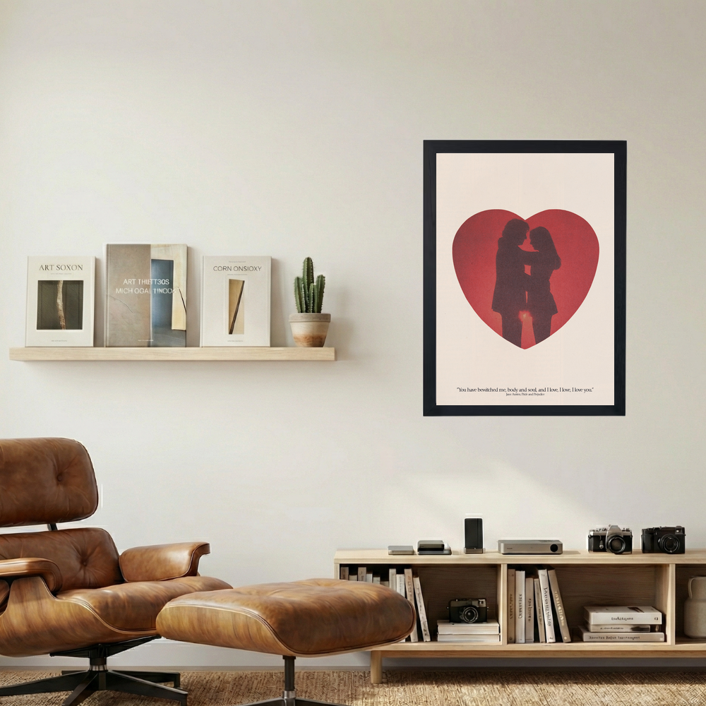 'Bewitched Me' Poster - Mockup 1