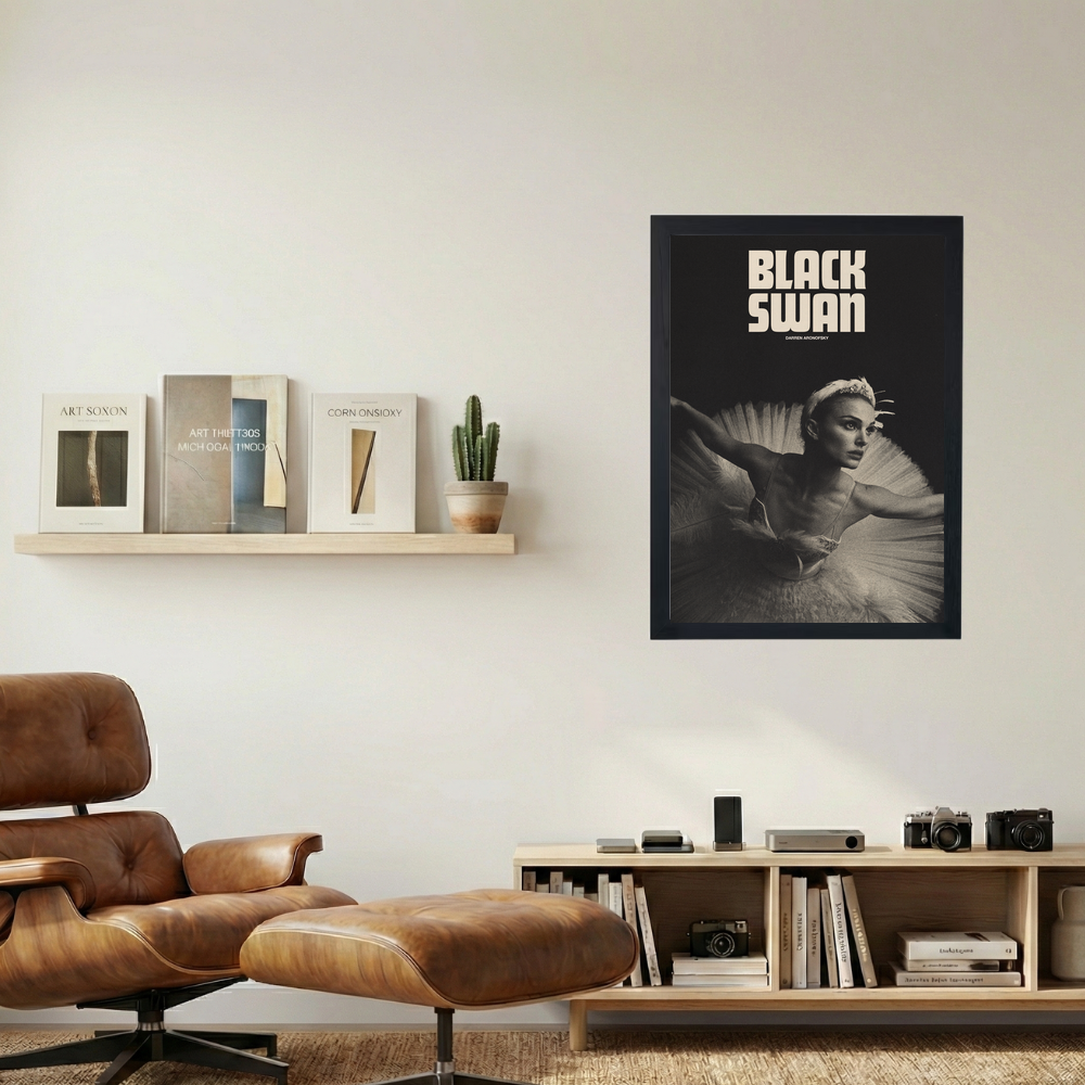Black Swan 'Ballerina' Poster - Mockup 1