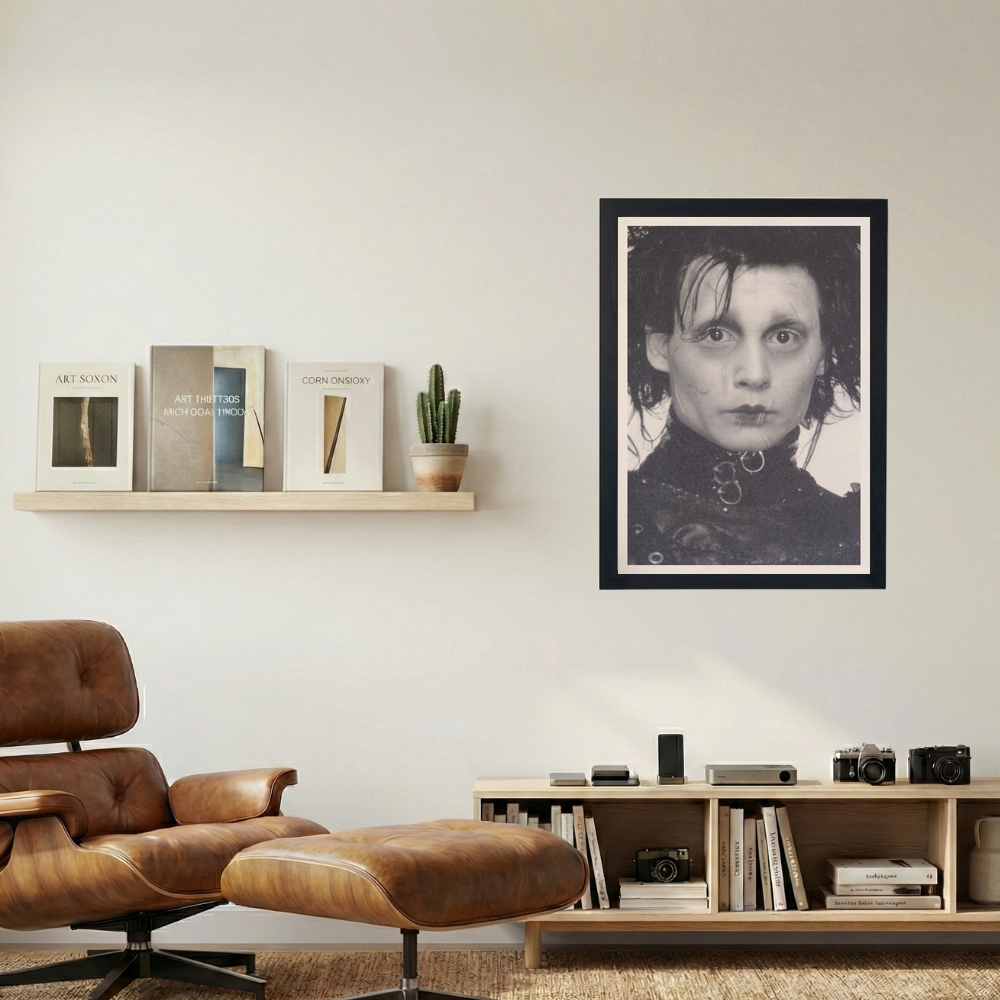 Edward Scissorhands 'Postcard' Poster - Mockup 1