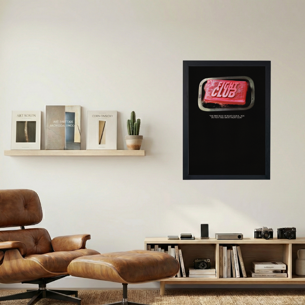 Fight Club 'First Rule' Poster - Mockup 1