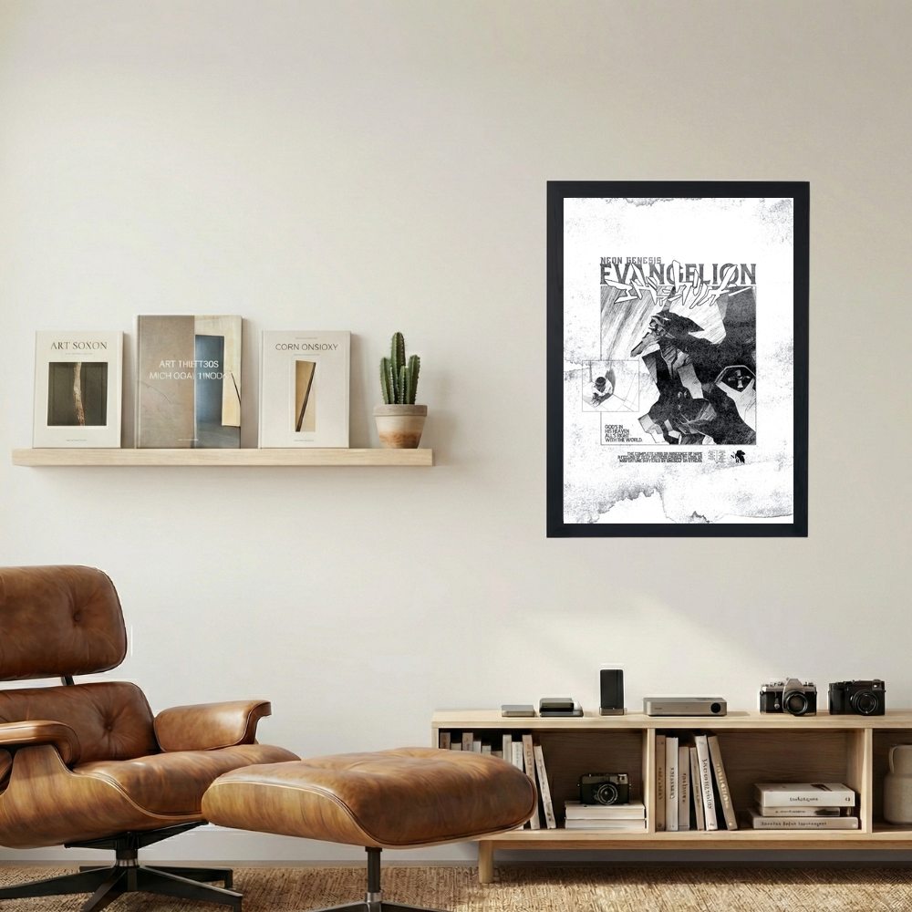 Neon Genesis Evangelion Poster - Mockup 1