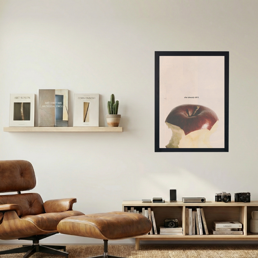 She Already Bit It' Poster - Mockup 1