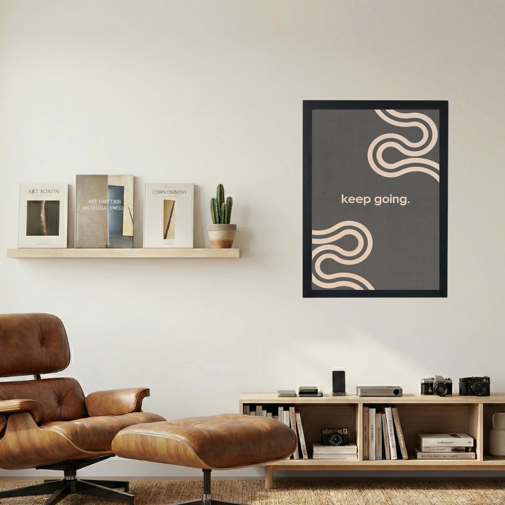 Keep Going.' Poster - Mockup 1