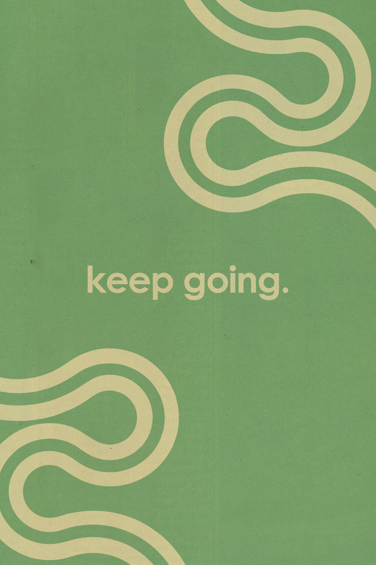 Keep Going.' Poster V2