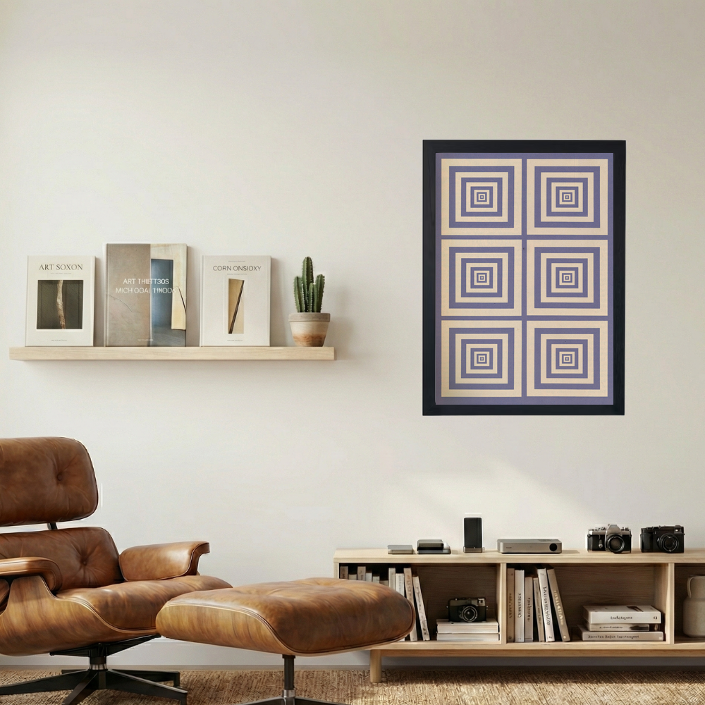 Shapes Shapes Shapes' Poster - Mockup 1