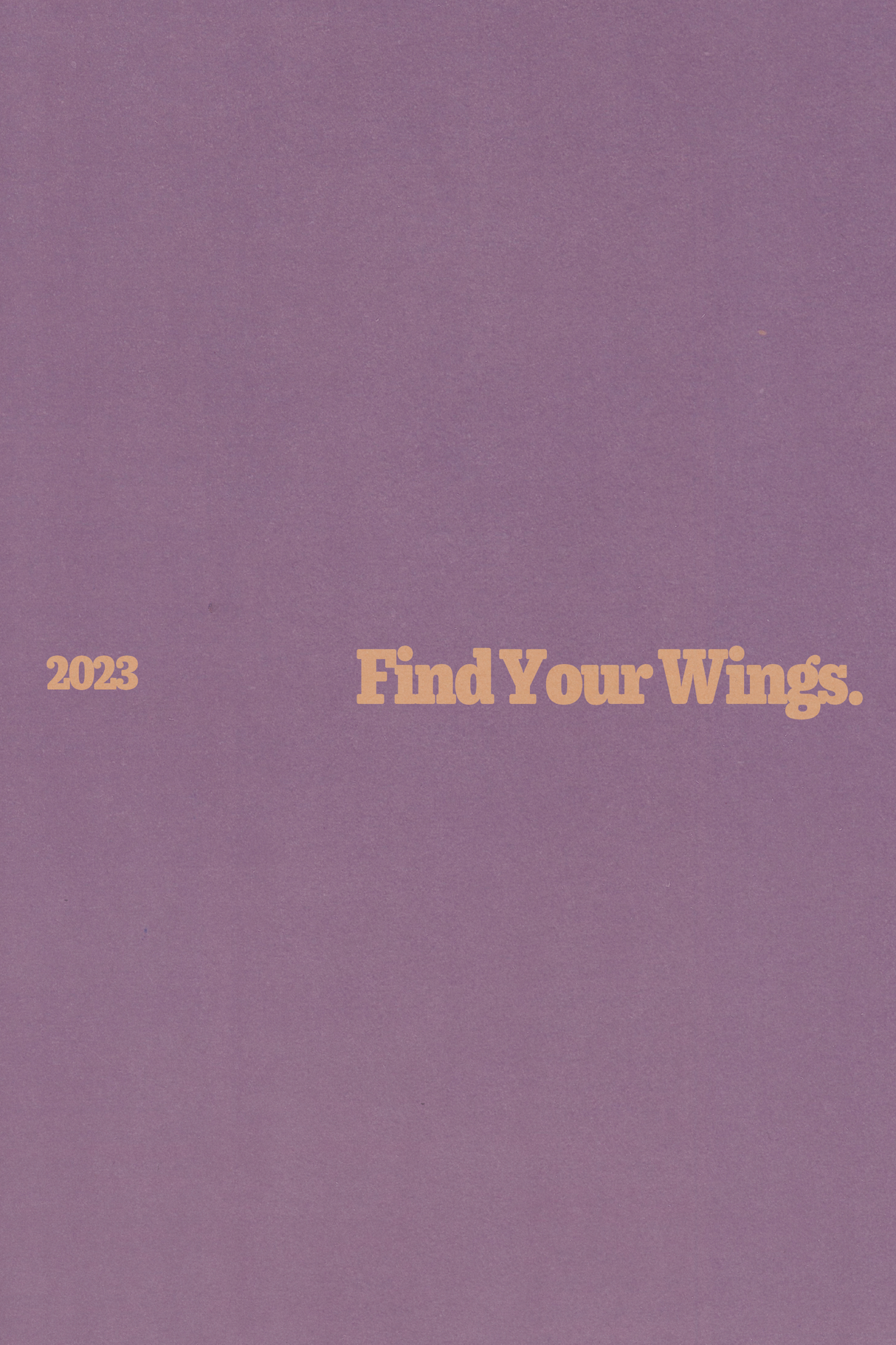 Find Your Wings Poster - Mockup 1