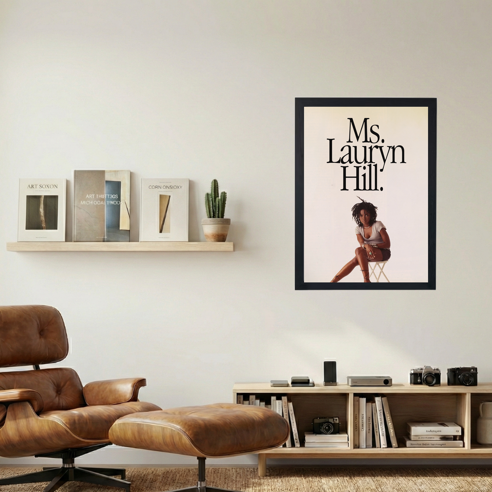 Ms. Lauryn Hill 'Portrait' Poster - Mockup 1