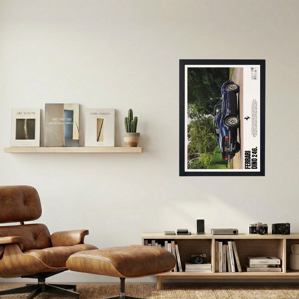 Ferrari Dino 246 Poster - Mockup 1