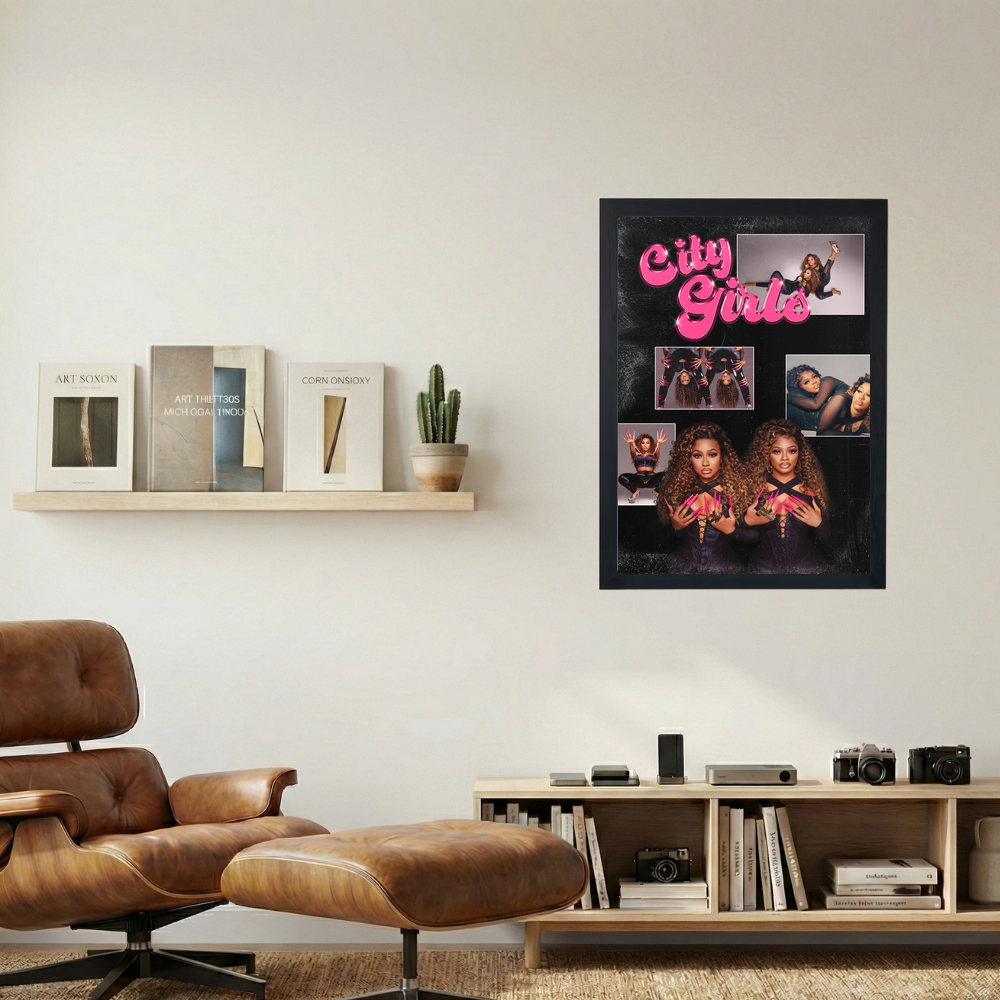 City Girls 'Twerkulate' Poster - Mockup 1