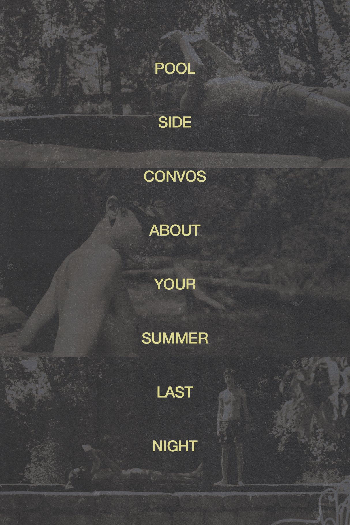 Frank Ocean 'Pool Side Convo' Poster