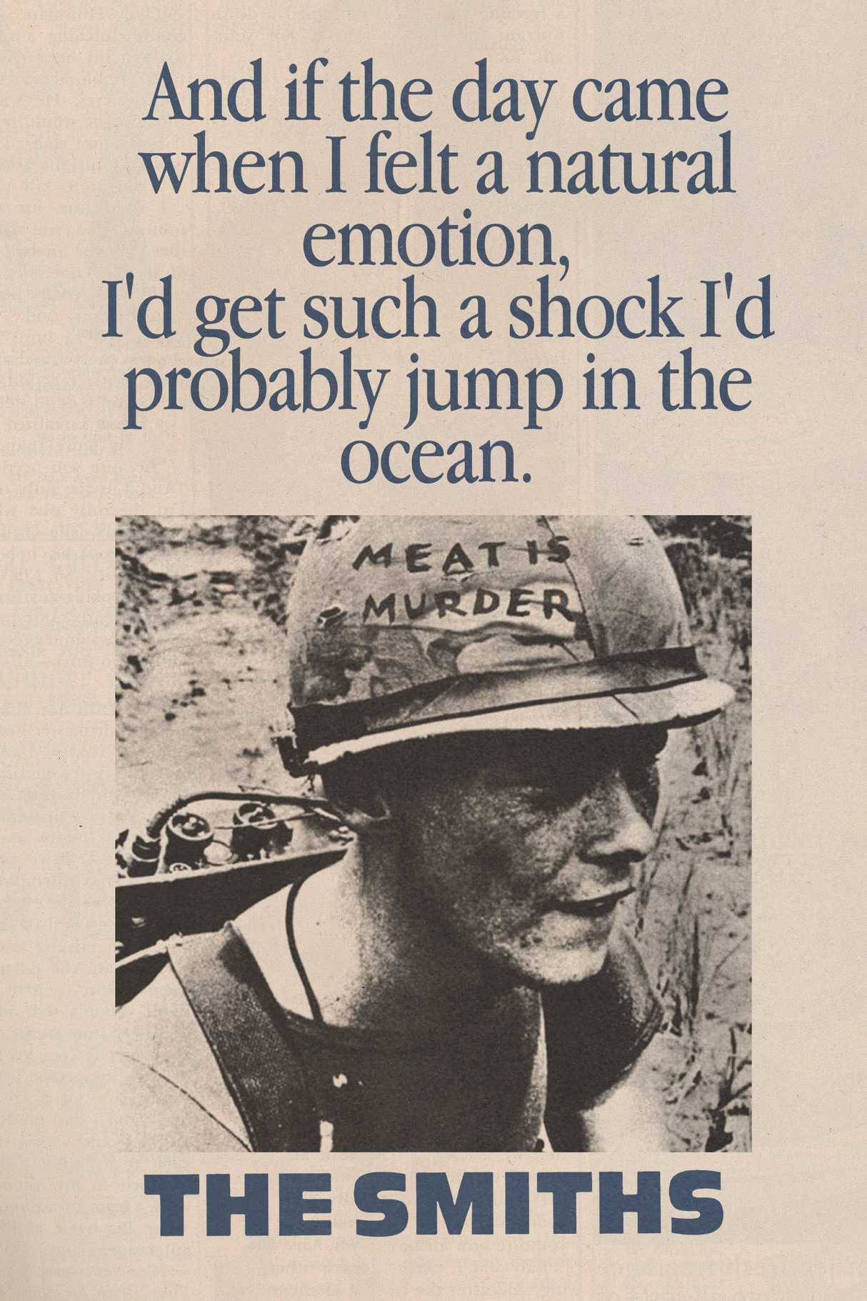 The Smiths 'Jump In The Ocean' Poster