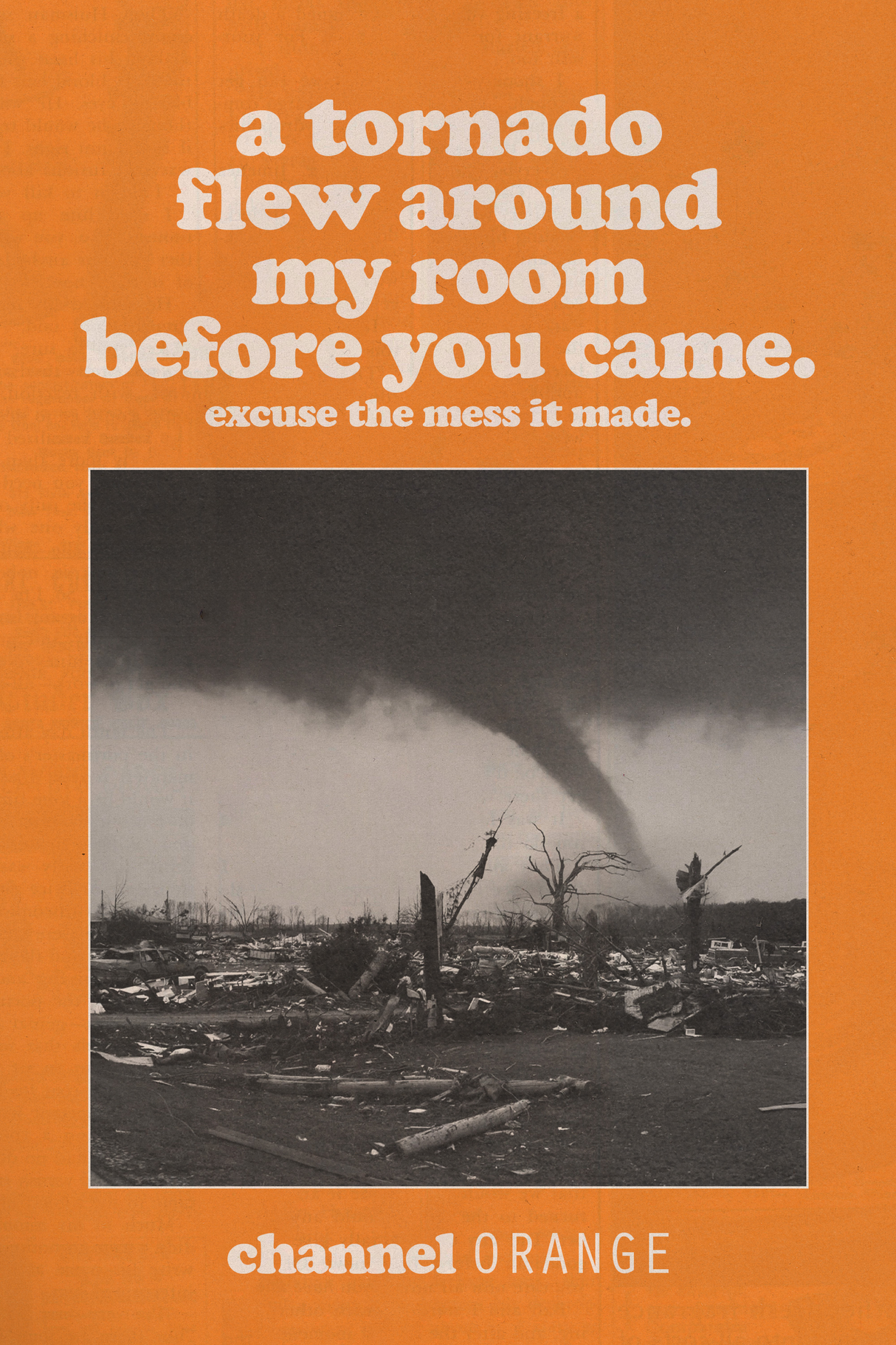 Frank Ocean 'Tornado' Poster