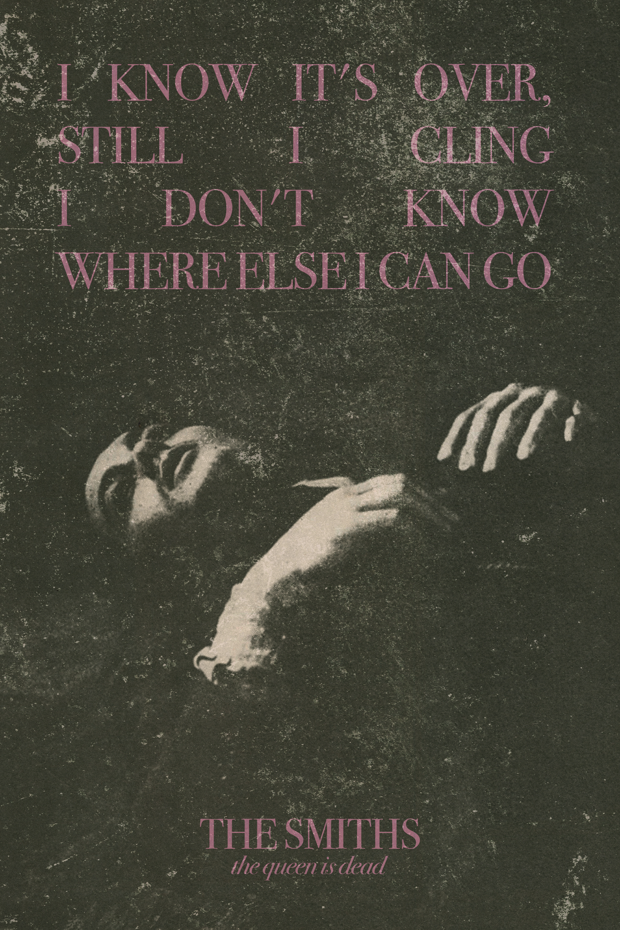 The Smiths 'I Know It's Over' Poster